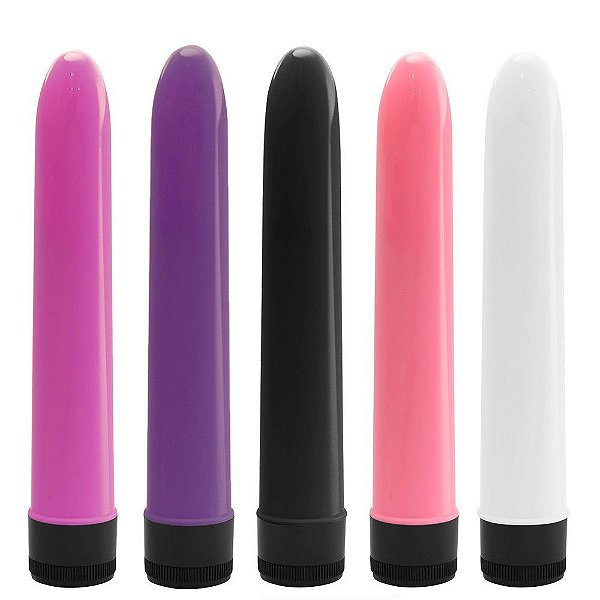 Vibrador Personal 13 cm Liso para Penetração Vaginal e Anal