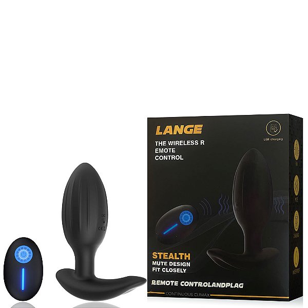 Plug Anal Recarregável Possui 10 Modos de Vibração