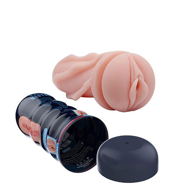 Masturbador Masculino Tubo com Sucção Manual e Corpo Interno Texturizado – VACUUM CUP MASTURBATOR