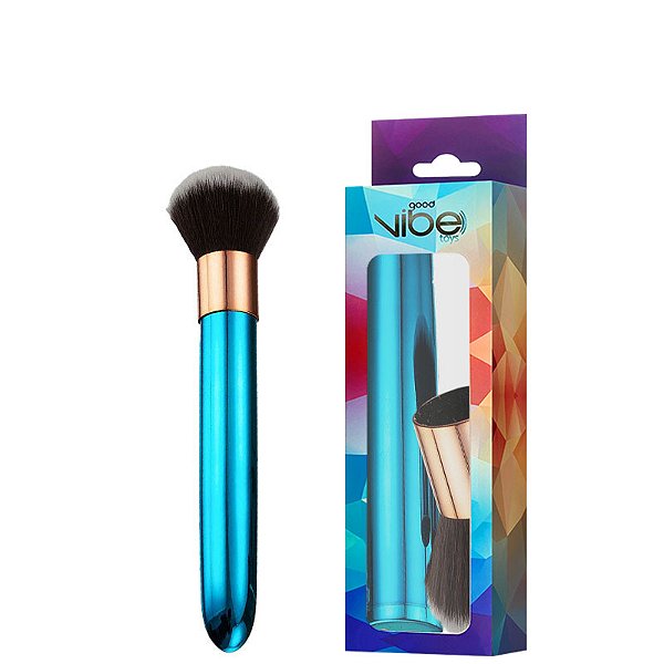 Vibrador Personal Recarregável Ponta Removível Pincel Blush – GOOD VIBE TOYS