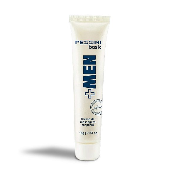 +Men gel Mentolado Retardante Masculino 15g Pessini