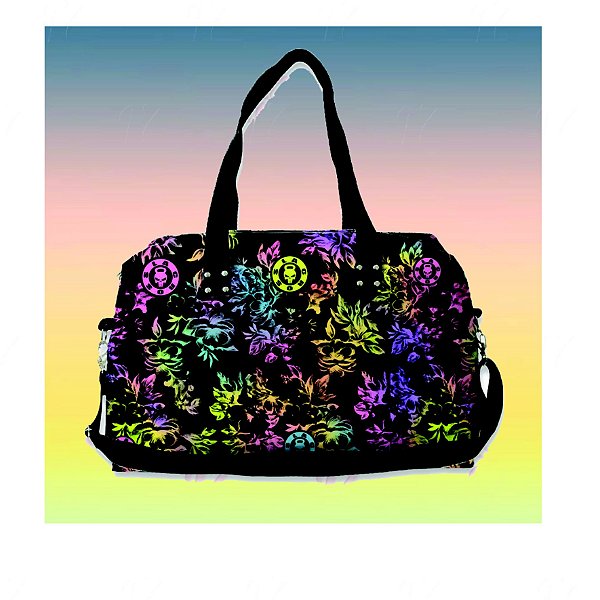 Mala  estampada color garden