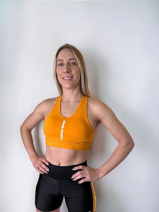 Top Nadador Cross Mostarda - sem troca