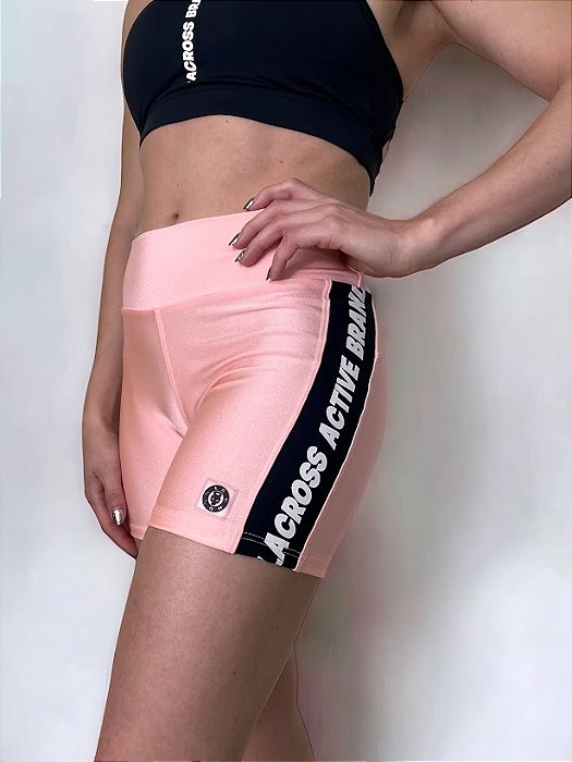 Shorts Recortes Glow Blush - sem troca