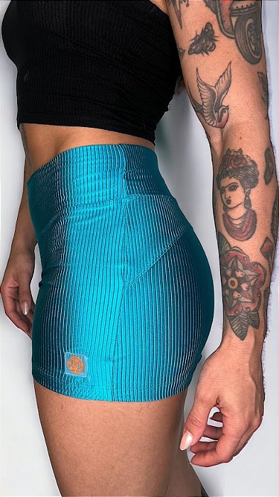 Shorts Lume Diane Turquesa - sem troca