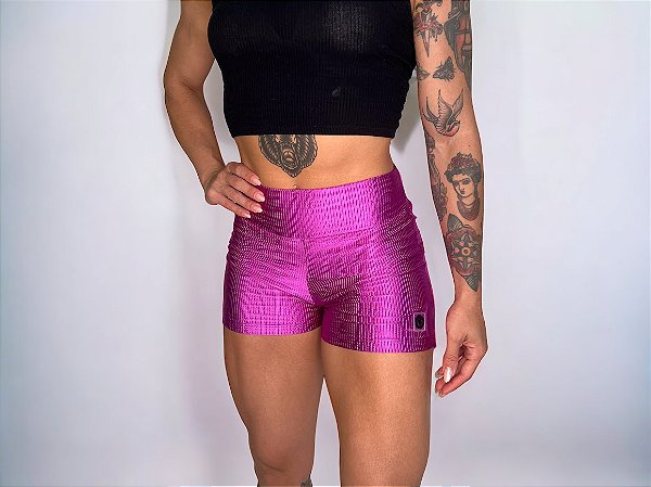 Shorts Lume Diane Fucsia - sem troca
