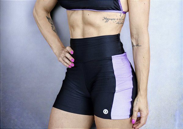 Shorts Bolsos Lume Preto - sem troca