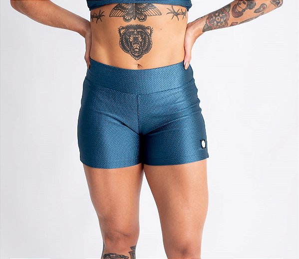 Shorts Shine Tricot Indigo Blue