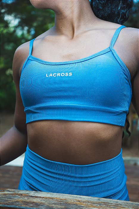 Top Bárbara Canelado Indigo