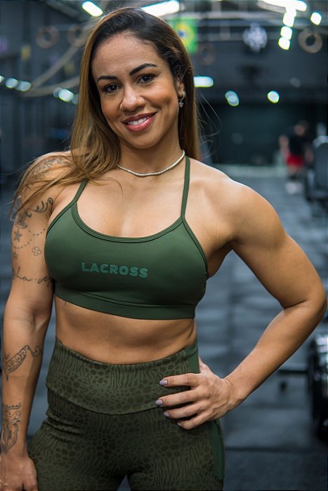 Top Raquel Básico Military