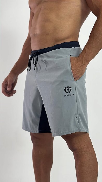 Bermuda Masculina Basic 25 Silver