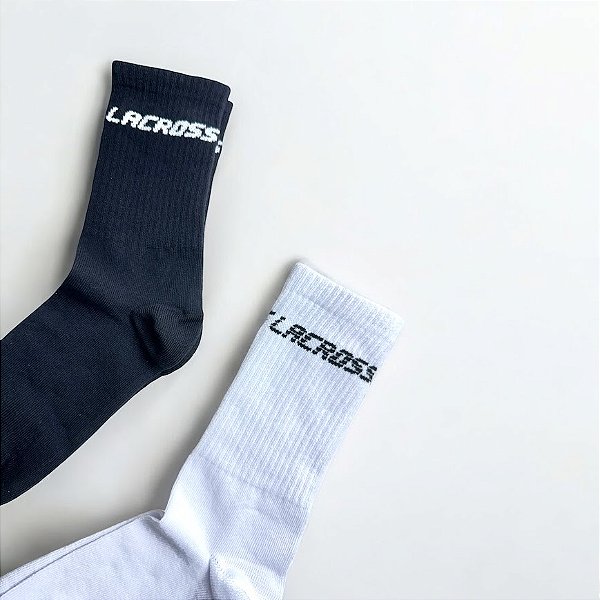 Meia unissex cano médio Athleisure