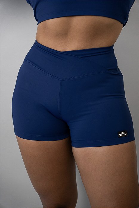 Shorts Cós transpasse Pulse Blue