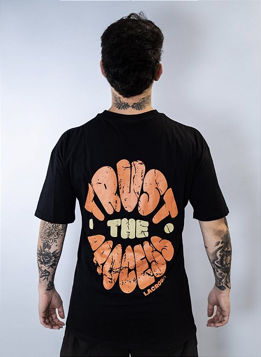 Camiseta Oversized Unissex Process Preta