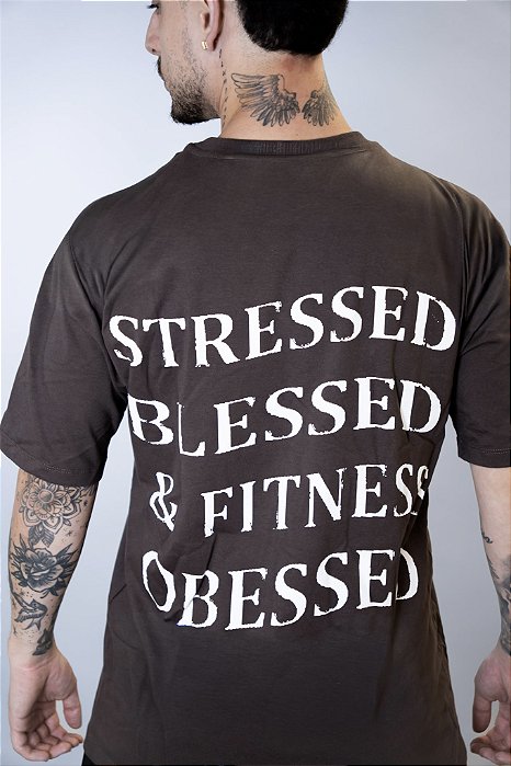 Camiseta Oversized Unissex Blessed Brownie