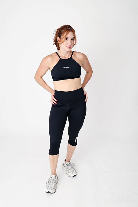 Legging Capri Air Preta