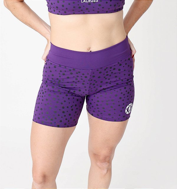 Shorts Amanda Dots Purple