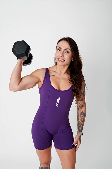 Macaquinho Recortes Fun Purple