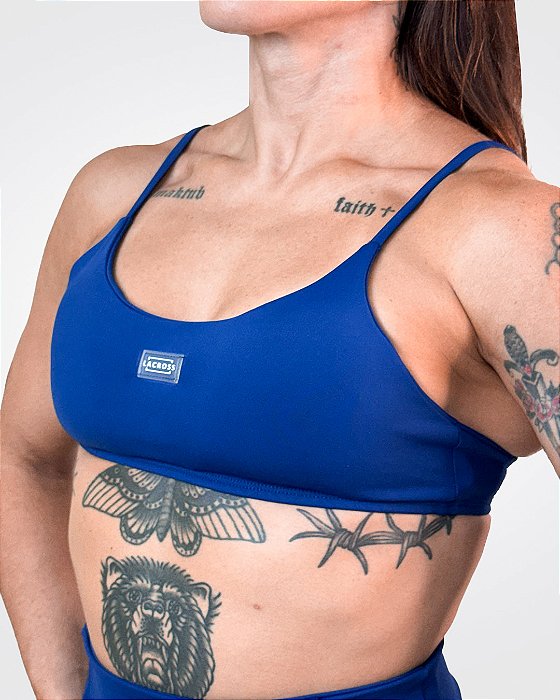 Top Sabrina Basic Marinho