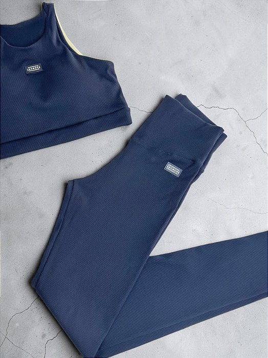 Conjunto Dani Canelado Fosco Preto