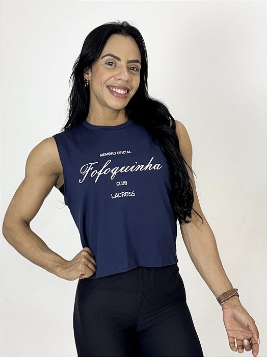Regata Cropped Malha Fofoquinha