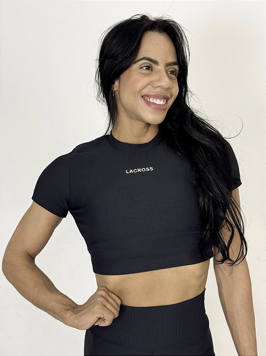 Cropped Race Canelada Black