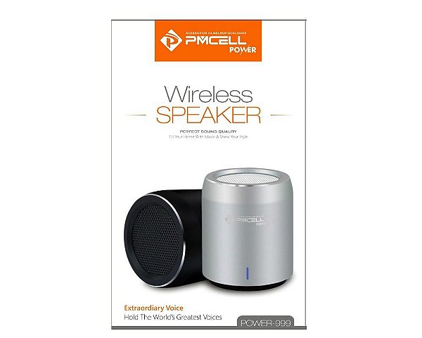 Caixa De Som Pmcell Power 999 Bluetooth