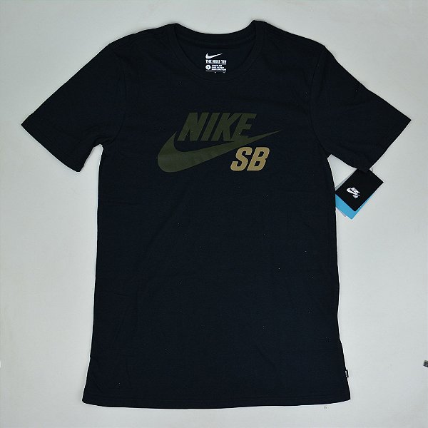 camisa nike sb preta