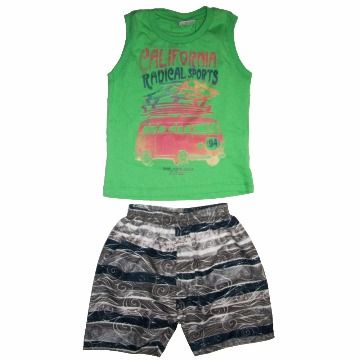 Conj. Regata Bermuda California Radical