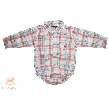 Body em Tecido Xadrex