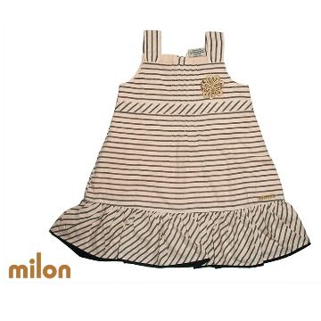 Vestido Claro Listrado