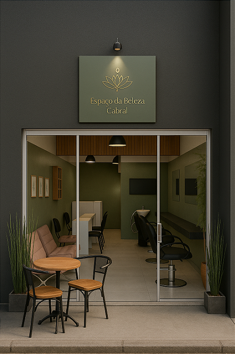 Projeto de interiores para definição de ambiente comercial de até 35m²