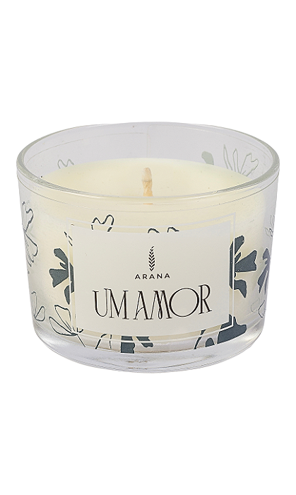 Vela Perfumada Um Amor 100g | Linha Um Amor Arana