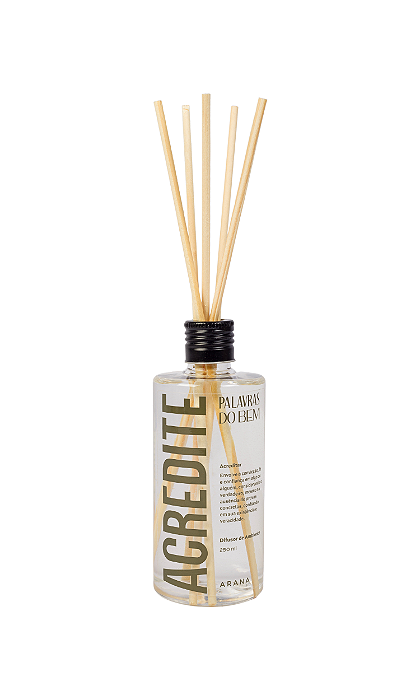 Difusor de Ambiente Acredite 250ml | Linha Palavras do Bem Arana