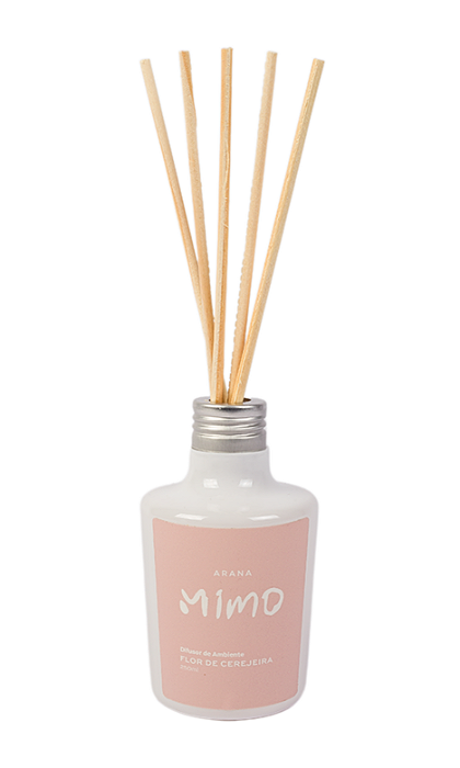 Difusor de Ambiente Flor de Cerejeira 250ml | Linha Mimo Arana