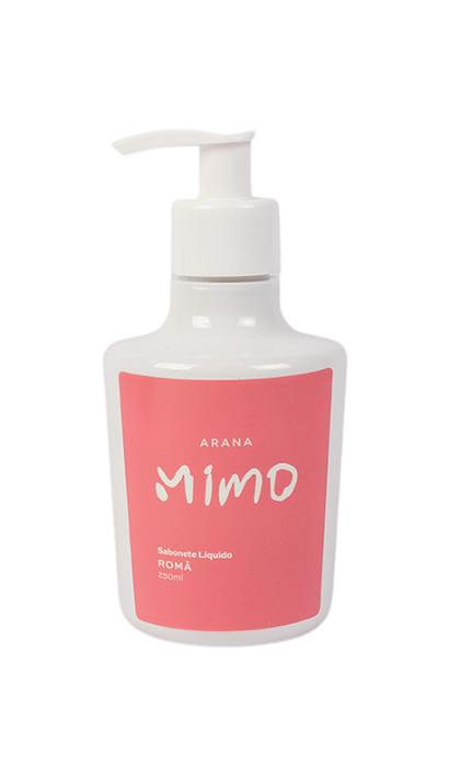 Sabonete Líquido Romã 250ml | Linha Mimo Arana