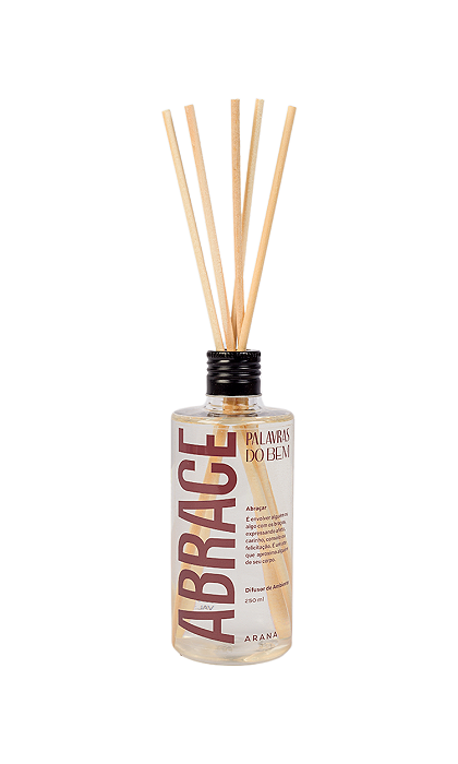 Difusor de Ambiente Abrace 250ml | Linha Palavras do Bem Arana