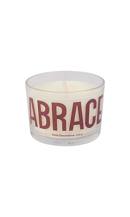 Vela Perfumada Abrace 100g | Linha Palavras do Bem Arana