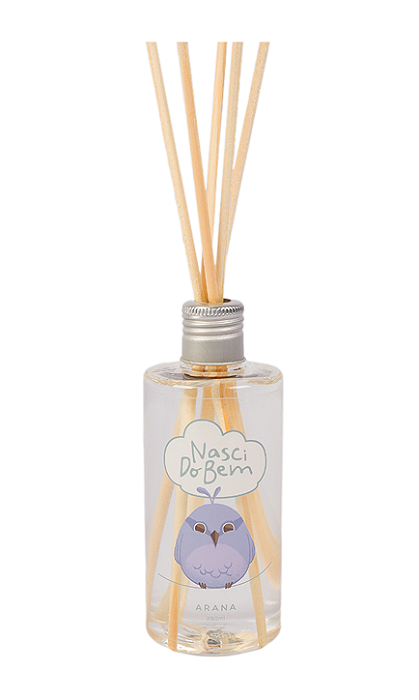 Difusor de Ambiente NasciDoBem 250ml | Linha NasciDoBem Arana