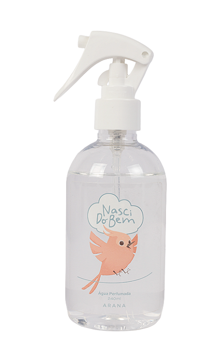 Água Perfumada NasciDoBem 240ml | Linha NasciDoBem Arana
