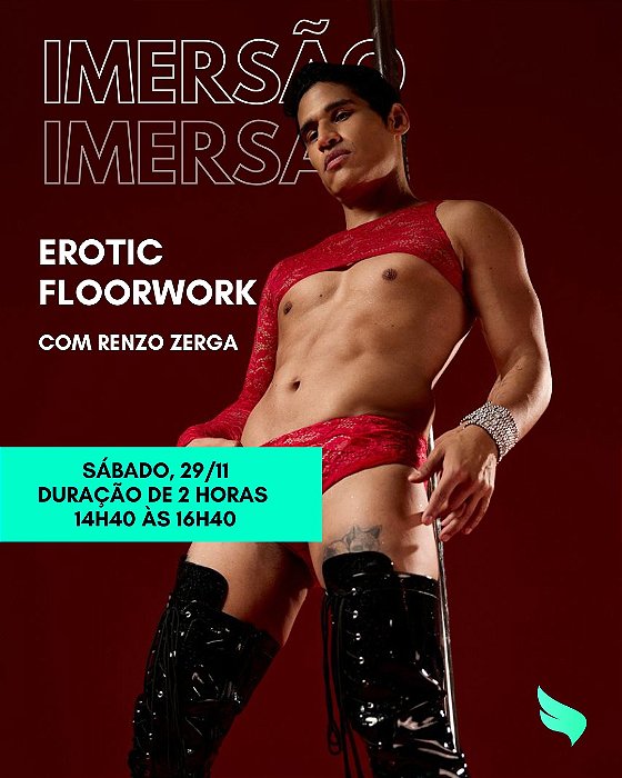 Imersão - Erotic Floorwork com Renzo Zerga (29/11 às 14h40m)