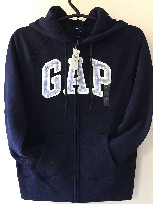 casaco gap com ziper original