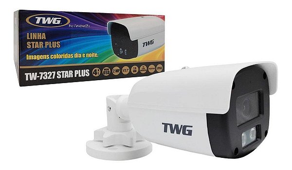 Câmera Bullet Plástico 4X1 2MP 1/2,7 2,8mm Star Plus 7327 Twg