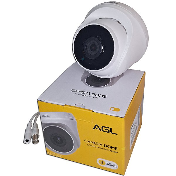 CAMERA DOME ANALOGICA AUDIO 2MPX AGL 1225 DA AGL