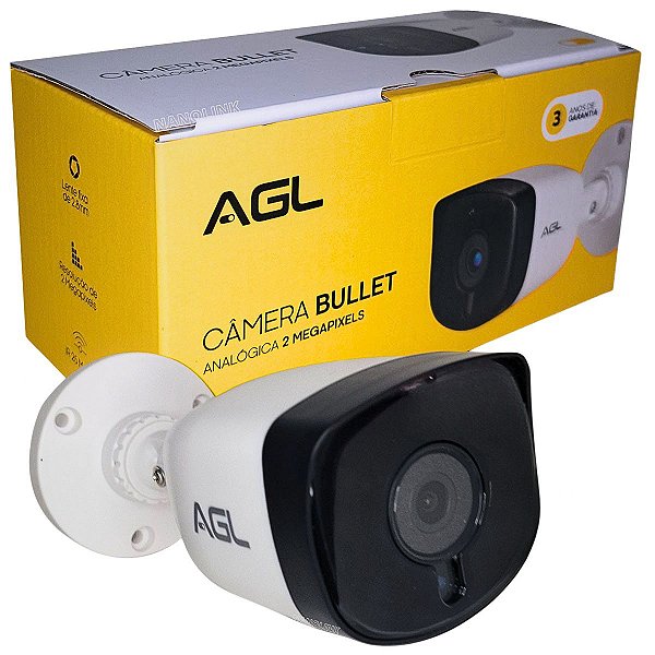 CAMERA BULLET ANALOGICA 2MPX AGL 1225 B AGL