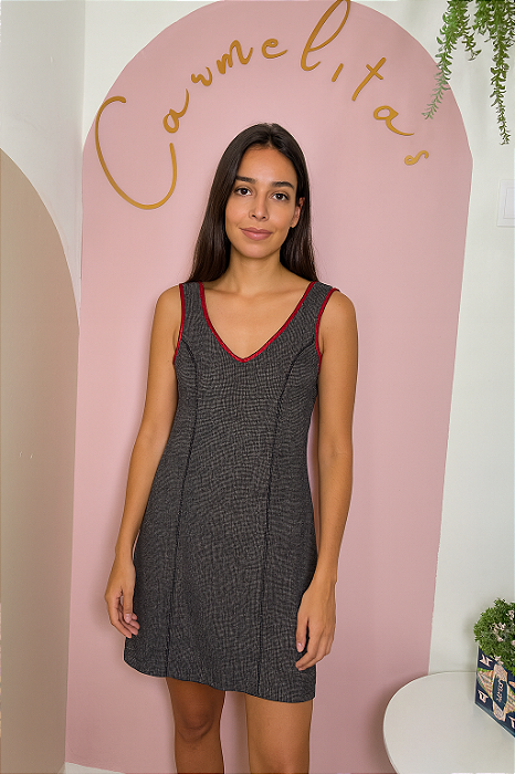 Vestido Micro Xadrez Reserva Natural