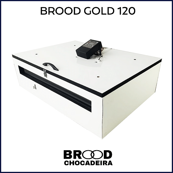 Chocadeira Brood GOLD 120 ovos