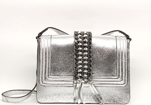 Bolsa prata - Anjeli Bolsas e Acessórios