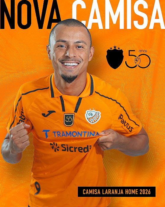 CAMISA OFICIAL LARANJA 2026