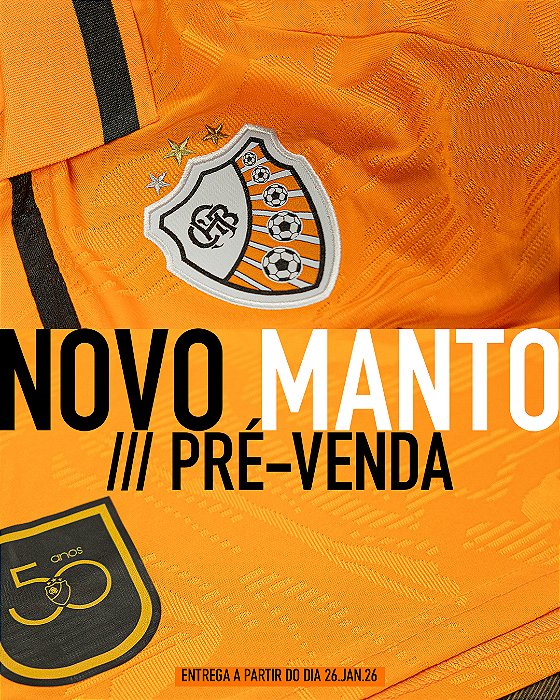 CAMISA OFICIAL LARANJA 2026